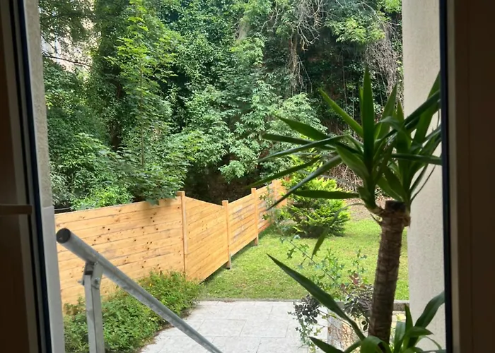 Soul-Apartment Terrasse Privat-Parkplatz Boxspringbett 55Zoll Tv Wlan